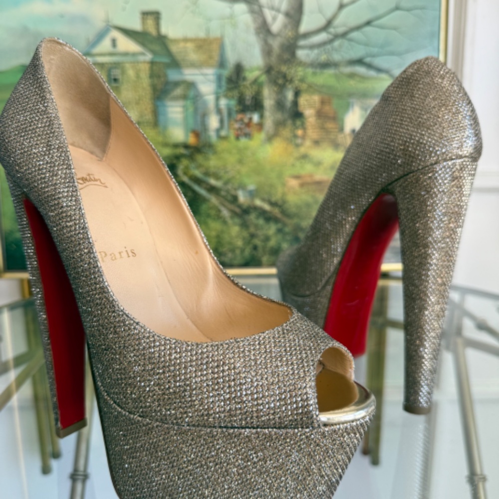 Christian Louboutin Altareva 160 Glitter Luminor